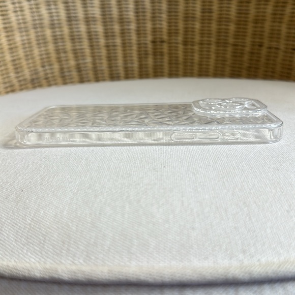 Beautiful New Crystal Clear Diamond Cut Cell Phone Case For iPhone 14 Pro Max - Picture 11 of 15